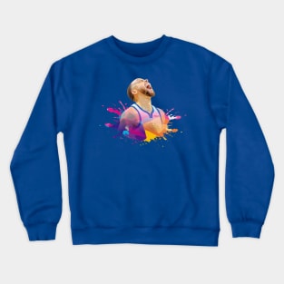 STEPH CURRY WITH SPLASH COLOR Crewneck Sweatshirt